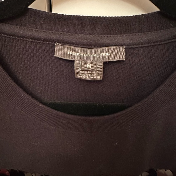 Black Sequin Sweater - Picture 2 of 3